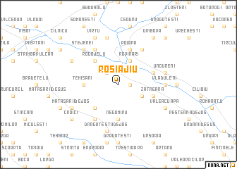 map of Roşia-Jiu