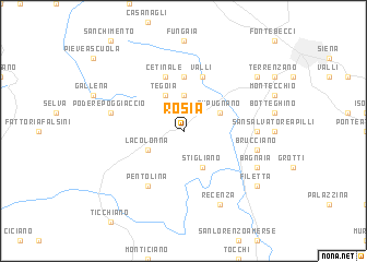 map of Rosia