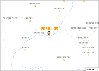 map of Rosillas