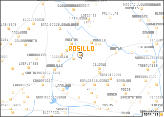 map of Rosillo