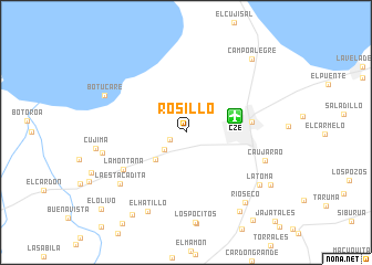 map of Rosillo