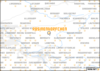 map of Rosinendörfchen