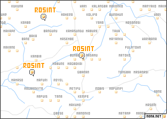 map of Rosint