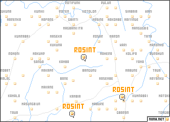 map of Rosint