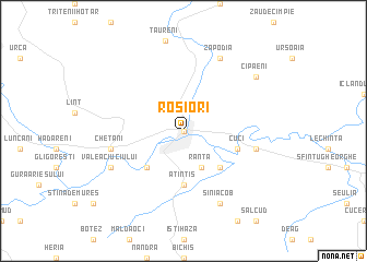 map of Roşiori