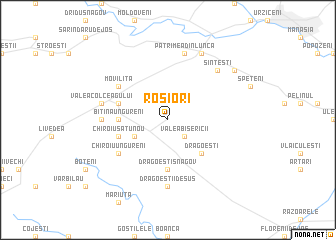 map of Roşiori