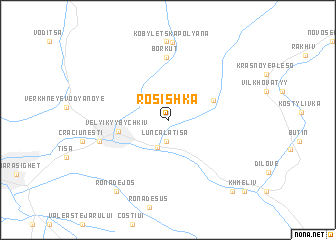 map of Rosishka