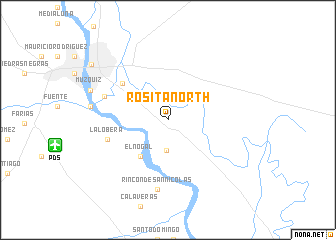 map of Rosita North