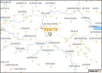 map of Rosita