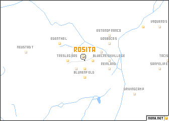 map of Rosita