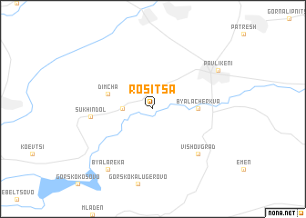map of Rositsa