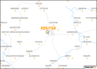 map of Rositsa