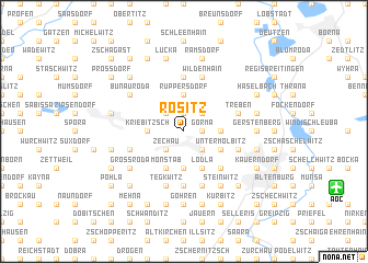 map of Rositz