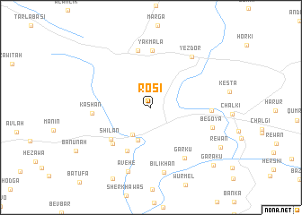 map of Rōsī