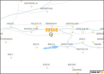 map of Rosko