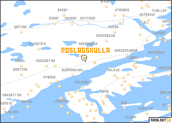 map of Roslags-Kulla