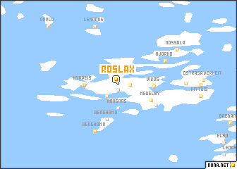 map of Roslax