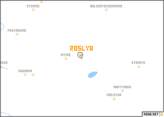 map of Roslya