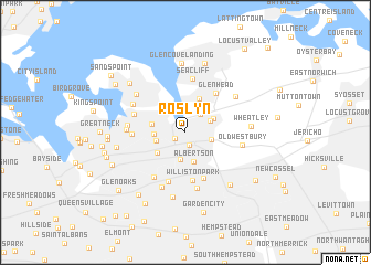 map of Roslyn