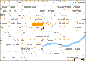 map of Rosmaninhal