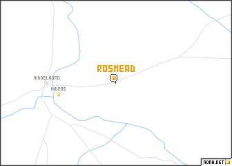 map of Rosmead