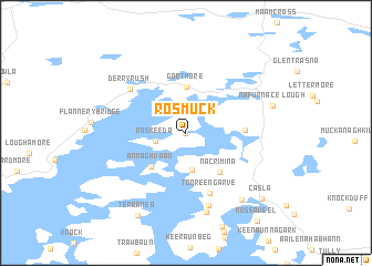 map of Rosmuck