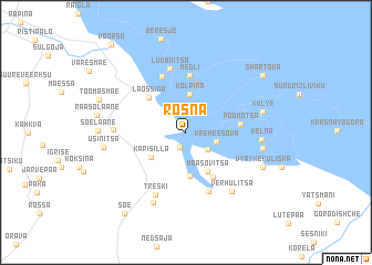 map of Rõsna