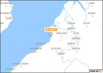 map of Rosob