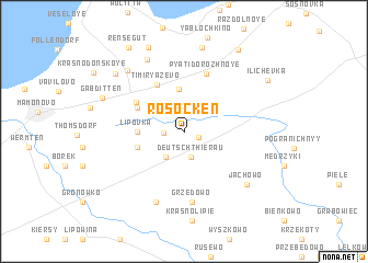map of (( Rosocken ))