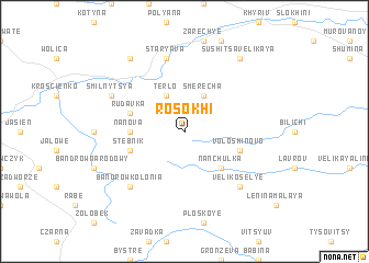 map of Rosokhi