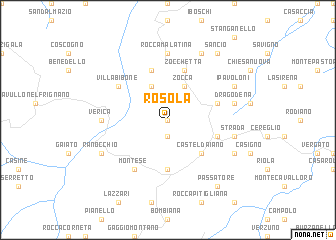 map of Rosola