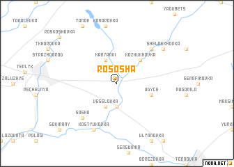 map of Rososha