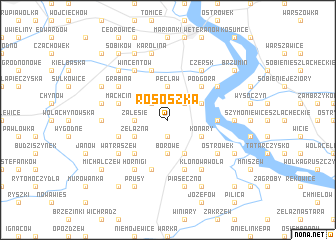 map of Rososzka