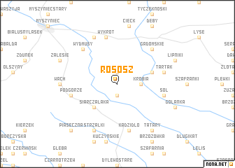 map of Rososz