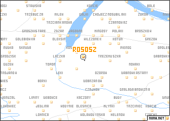 map of Rososz