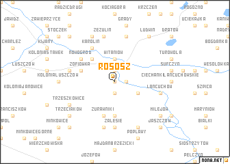 map of Rososz