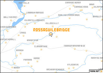 map of Rossaguile Bridge