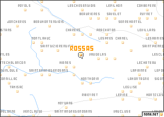 map of Rossas