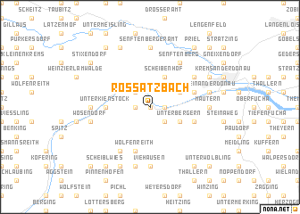 map of Rossatzbach