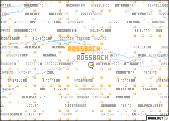 map of Roßbach