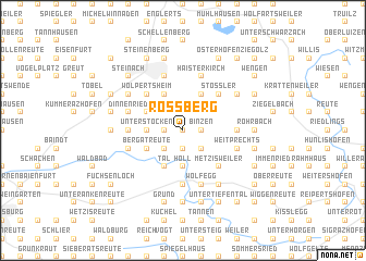 map of Roßberg