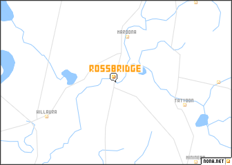 map of Ross Bridge