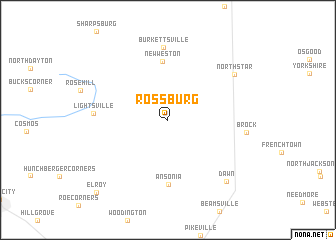 map of Rossburg
