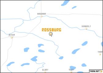 map of Rossburg