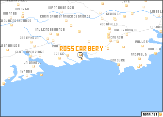 map of Ross Carbery