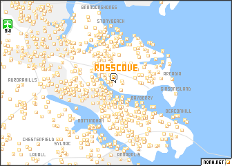 map of Ross Cove