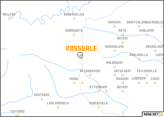 map of Rossdale