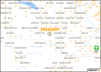 map of Roßdorf