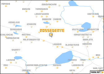 map of Rosseden\