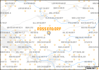 map of Rossendorf